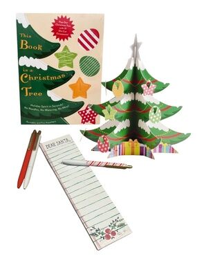 Pop Out Christmas Tree & Christmas Stationery Bundle